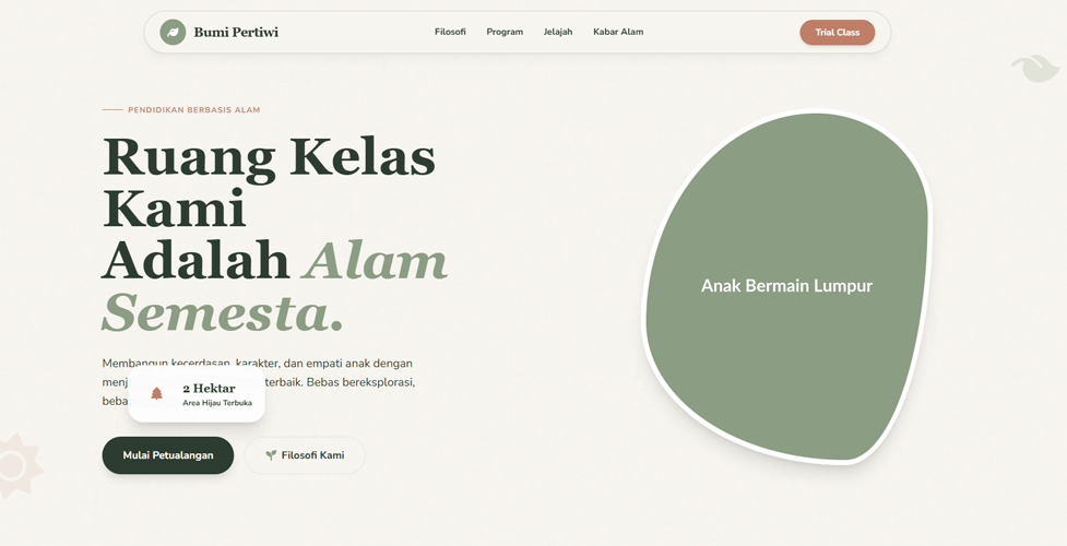 Bumi Pertiwi Nature School