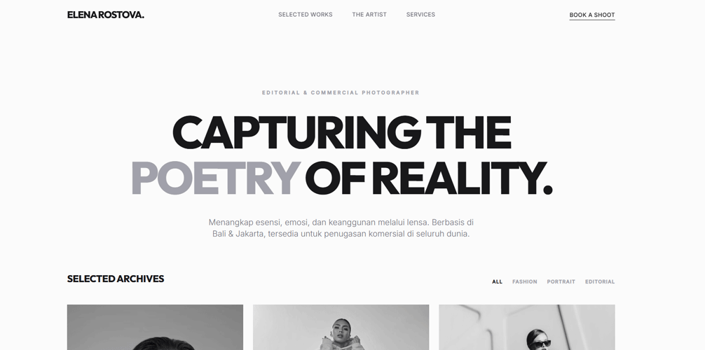 The Visual Storyteller